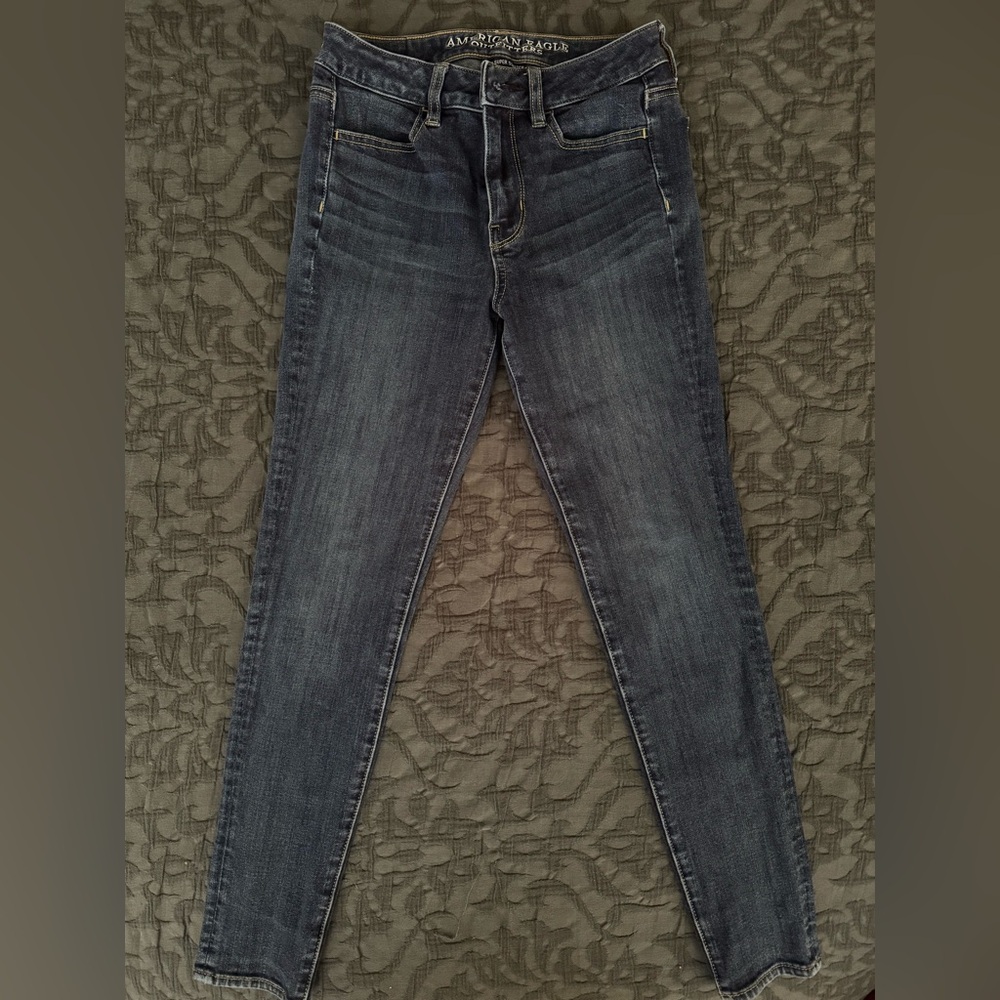 Women's Blue Jeans Hi-Rise Jegging
